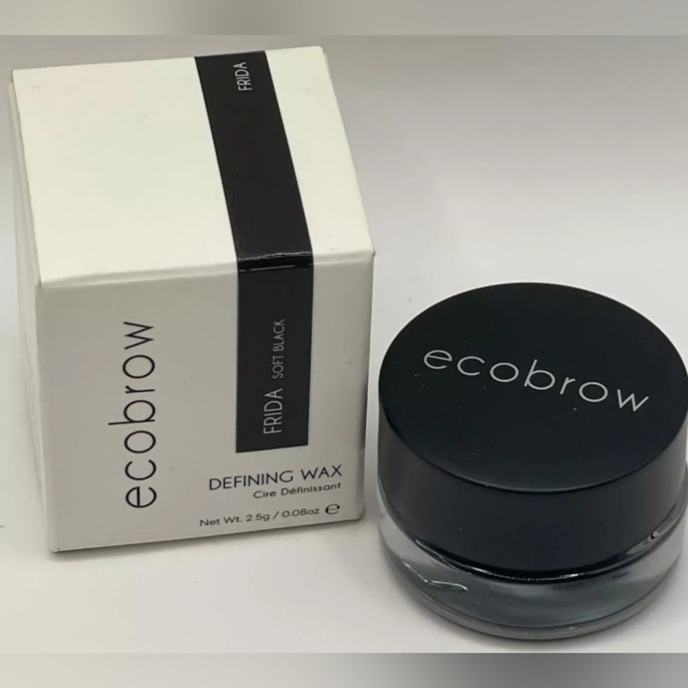 EcoBrow Defining Wax *Frida Soft Black* 2.5 g/0.08 oz NIB